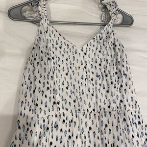 Maxi blue/white dress